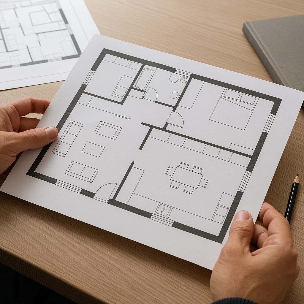 Jak prawidłowo zaplanować rozkład pomieszczeń w domu jednorodzinnym