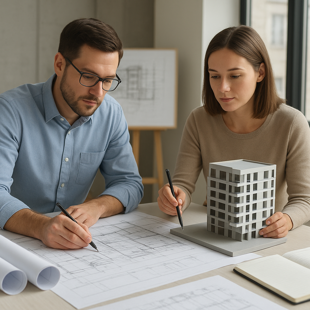 Projektowanie budynków i budowli przez architektów