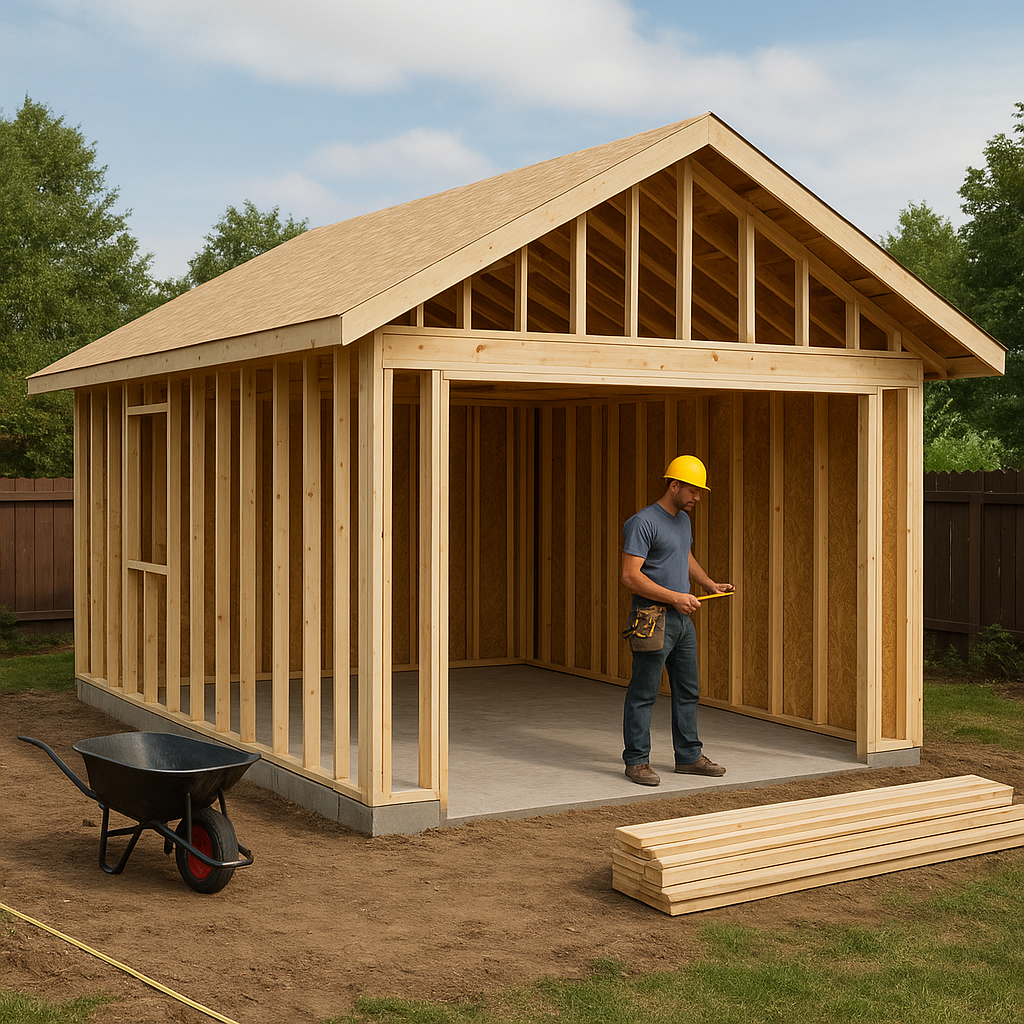 Budowa garażu – krok po kroku