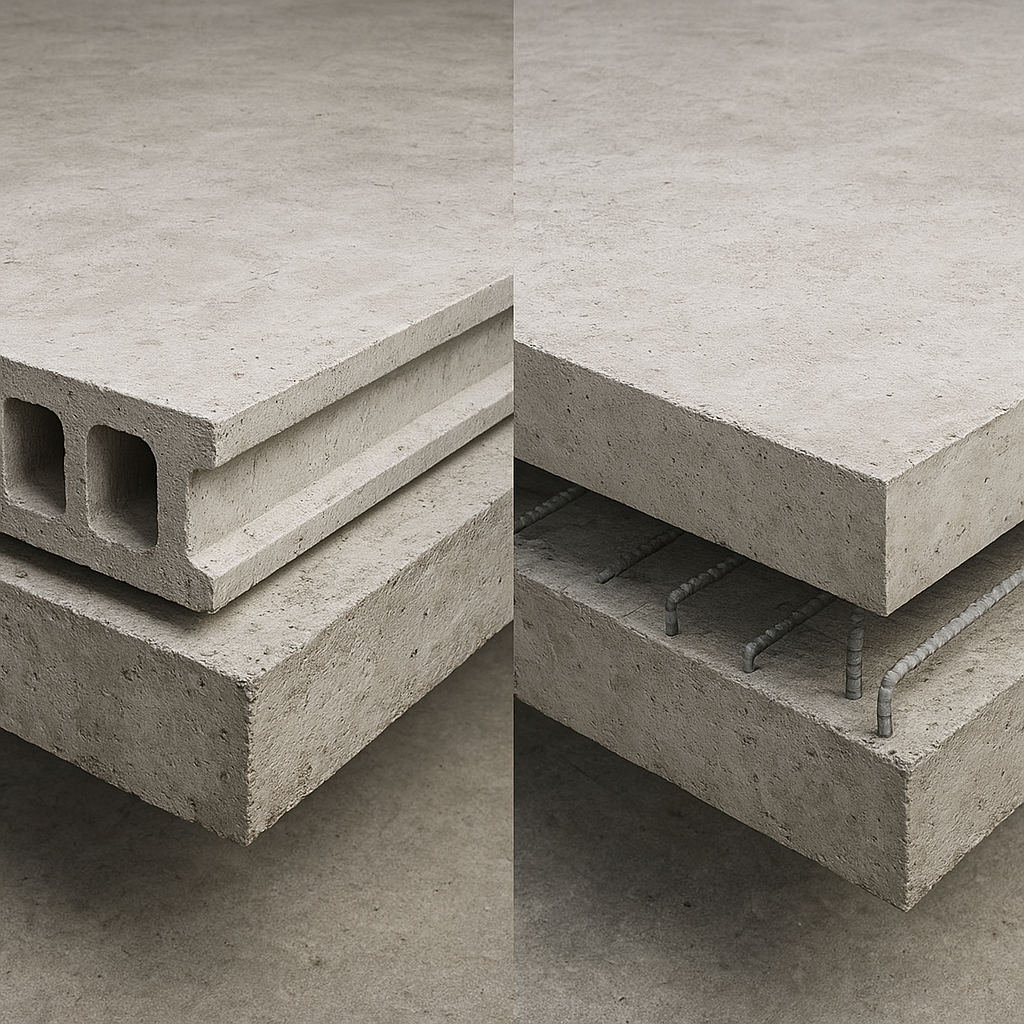 Różnice między stropami gęstożebrowymi a monolitycznymi