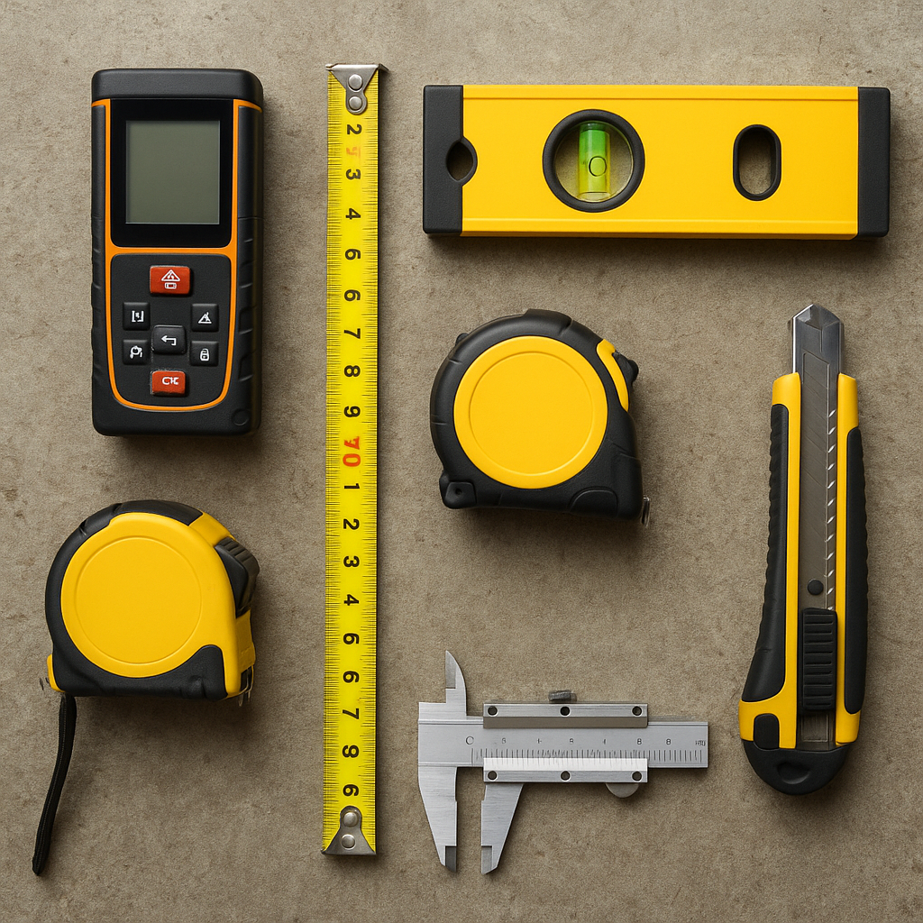 Jakie narzędzia pomiarowe są niezbędne na budowie