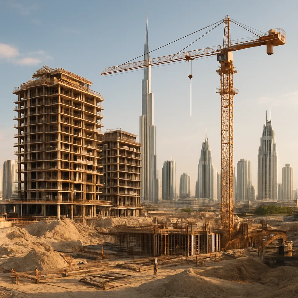 Wie entstehen Luxusimmobilien in Dubai